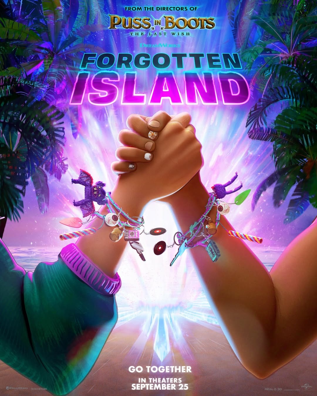 Official movie poster for Forgotten Island